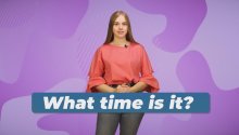 Во сколько сегодня английский? 